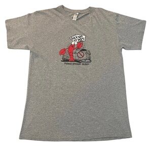 PEI Say No to Pot Funny Graphic TShirt